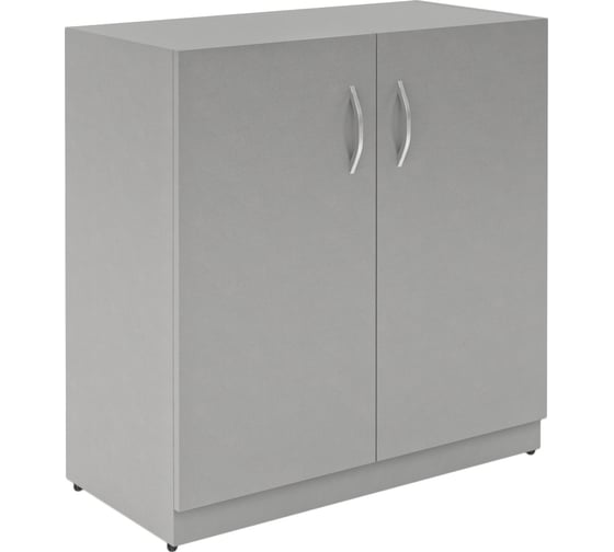 Шкаф с глухими малыми дверьми SKYLAND SR-2W.1 SIMPLE серый, 770x375x790 мм sk-01233783