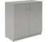 Шкаф с глухими малыми дверьми SKYLAND SR-2W.1 SIMPLE серый, 770x375x790 мм sk-01233783 1