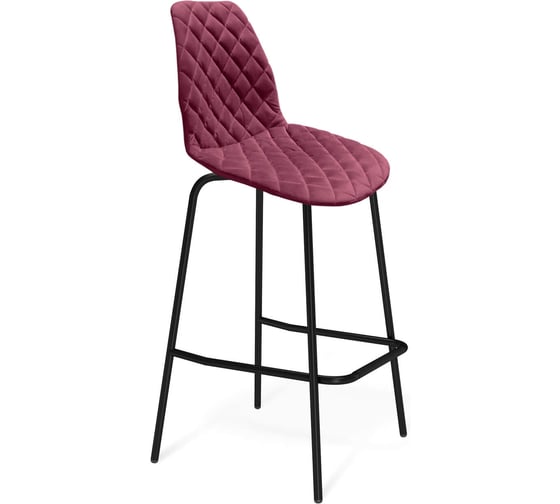 Стул барный Sheffilton SHT-ST29-C12/S29 ежевичное вино/черный муар 5132364401