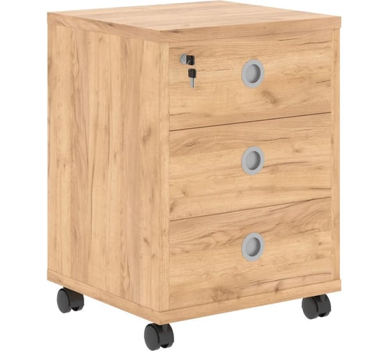Тумба мобильная SKYLAND B 201A Дуб Бофорд 480х455х660 BORN 00-07125469