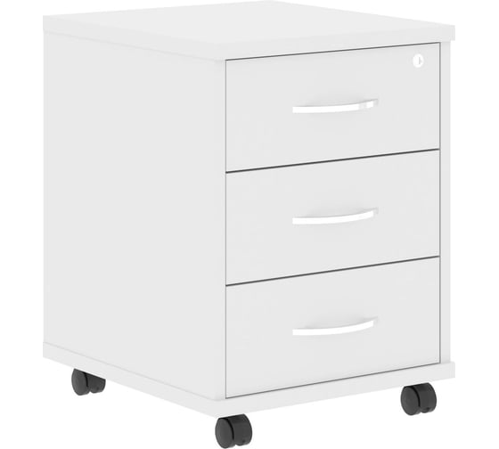 Тумба мобильная SKYLAND GIT-3D.1А Белый 412х450х551 00-07224540