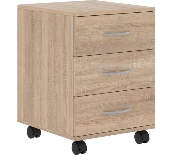 Тумба мобильная SKYLAND GT-3D.1A Дуб Сонома светлый 412х450х566 00-07224545