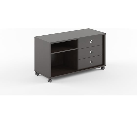 Тумба мобильная SKYLAND B 202A Венге Магия 1200х500х660 BORN 00-07125465