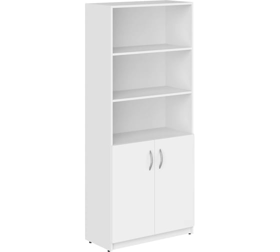 Шкаф с комплектом глухих малых дверей SKYLAND SR-5W.5 Белый 770х375х1815 SIMPLE 00-07056623