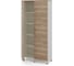 Шкаф распашной HR/5-90/40/M white/natural Kobor 221091 1