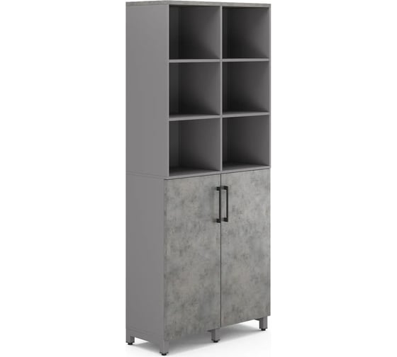 Шкаф распашной  HR/3/3-90/60/M aluminum/chicago Kobor 222003