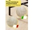 Кресло BRABIX Gentle LC-300, ЛОФТ, пружинный блок, ткань велсофт (плюш), серое 533142 10