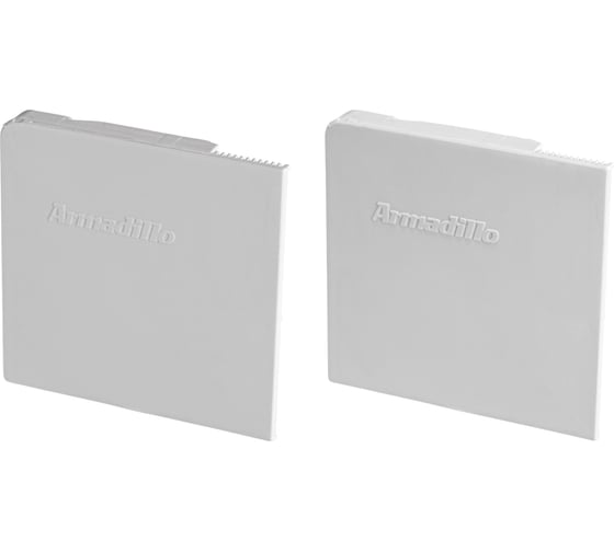 Торцевая заглушка для верхней направляющей с крышкой Armadillo SLD.Comfort-PRO.End cap AL Алюминий (2 шт.) 62289