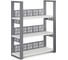 Стеллаж открытый Kobor SО3-60/36 graphite/premium 220135 1