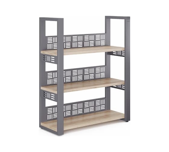 Стеллаж открытый Kobor SО3-60/36 graphite/natural 220140
