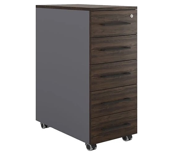 Тумба мобильная Kobor TМ5-40/50 graphite/charlston 220714