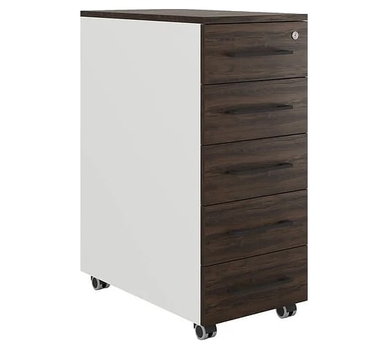 Тумба мобильная Kobor TМ5-40/70 white/charlston 220764