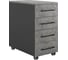 Тумба мобильная Kobor TМ4-40/70 black/chicago 221647 1