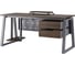 Стол офисный Kobor TR-80/70 graphite/charlston 213940 3