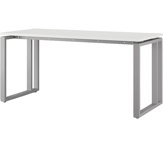 Стол офисный Kobor O2-80/80 aluminum/premium 213551