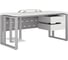 Стол офисный Kobor O2-80/80 aluminum/premium 213551 2