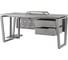 Стол офисный Kobor OTR-80/80 aluminum/chicago 214404 3