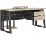 Стол офисный Kobor TS2-120/60 black/natural 215474 2