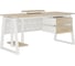 Стол офисный Kobor TR-100/70 white/natural 214128 2