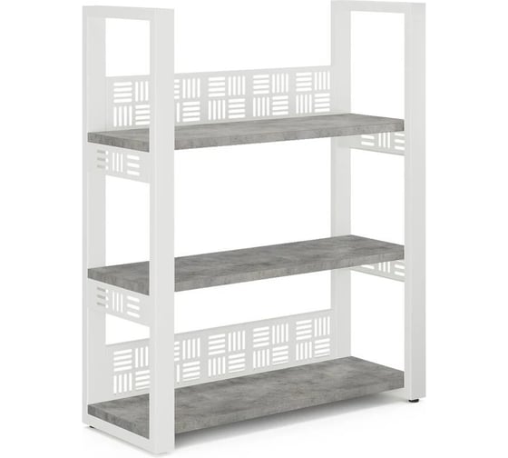 Стеллаж открытый Kobor SО3-60/36 white/chicago 221339
