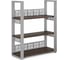Стеллаж открытый Kobor SО3-60/36 aluminum/charlston 220160 1