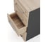 Тумба приставная Kobor TS5-40/80 black/natural 220681 2