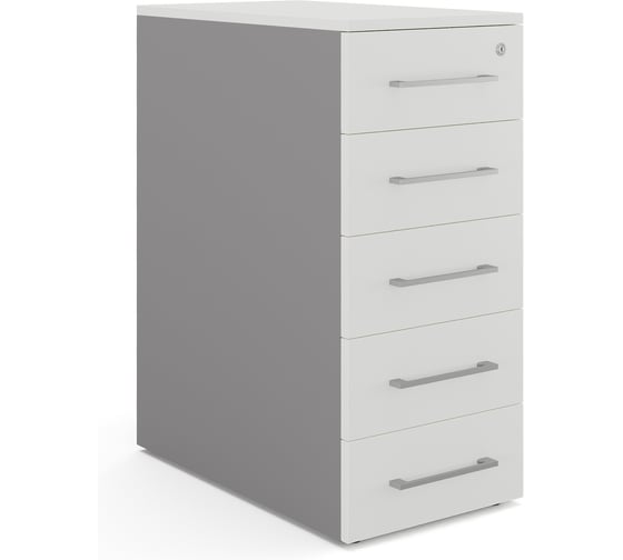 Тумба приставная Kobor TS5-40/70 aluminum/premium 220720