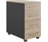 Тумба мобильная Kobor TМ4-40/70 black/natural 220588 1