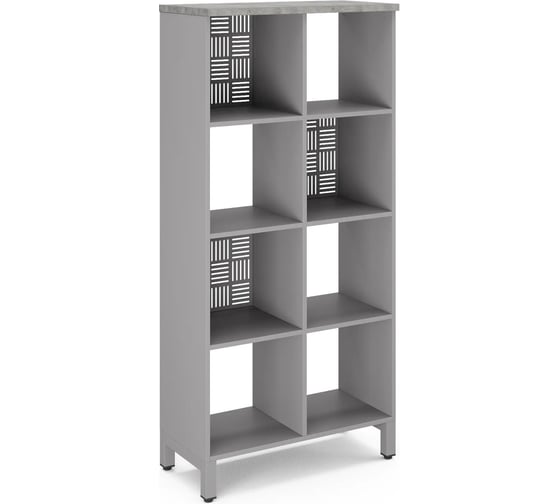 Стеллажная система Kobor SQ-4X2 aluminum/chicago 221527