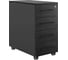 Тумба мобильная Kobor TМ4-40/70 black/wood 221657 1