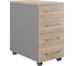 Тумба мобильная Kobor TМ4-40/80 aluminum/natural 220637 1