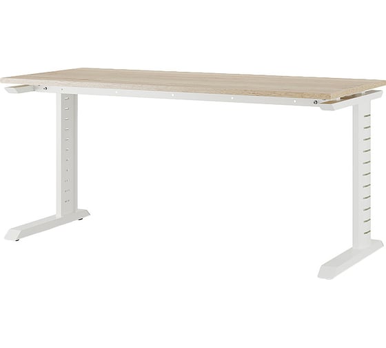 Стол офисный Kobor L2-80/70 white/natural 212463