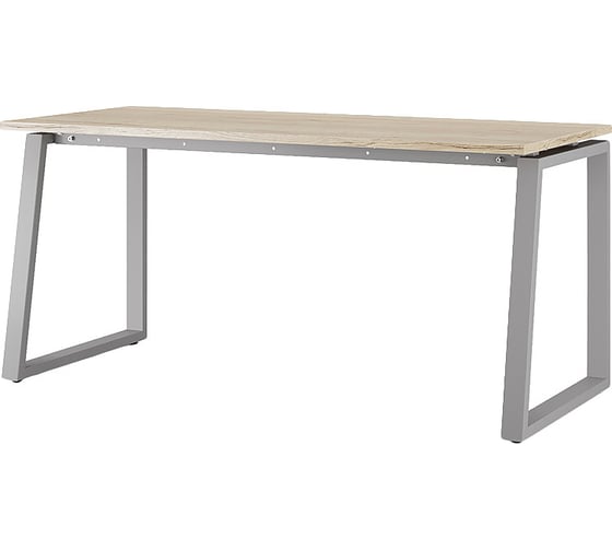 Стол офисный Kobor TS1-180/60 aluminum/natural 215269