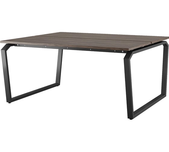 Стол офисный Kobor TB/2-100/140 black/charlston 217997