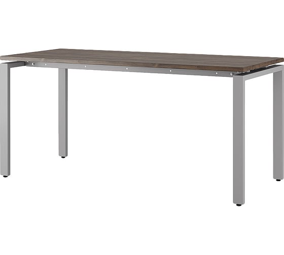 Стол офисный Kobor P-100/70 aluminum/charlston 210301