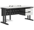 Стол офисный Kobor T-80/80 black/premium 212511 2