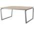 Стол офисный Kobor TB/2-80/160 aluminum/natural 218190 1