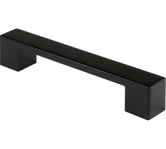 Ручка-скоба KERRON 128 мм S-2633-128 BL, матовый черный, комплект из 2 шт. SET2(S-2633-128 BL)
