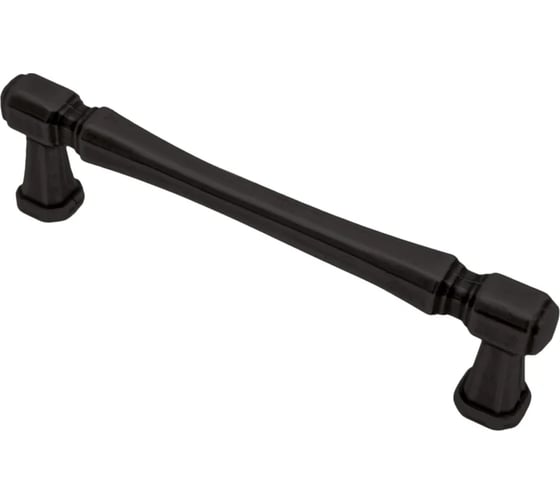 Ручка-скоба KERRON 128 мм, матовый черный, комплект из 4 шт. RS-124-128 BL SET4(RS-124-128 BL)