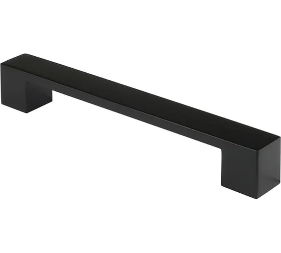 Ручка-скоба KERRON S-2633-160 BL 160 мм, матовый черный, комплект 4 шт. SET4(S-2633-160 BL)
