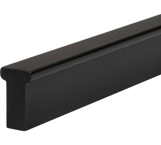 Ручка накладная T-образная KERRON S-2638-160 BL 160 мм, матовый черный, комплект 4 шт. SET4(S-2638-160 BL)
