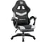 Кресло игровое DEFENDER Runa PRO Черн/бел, PU, класс 2, подножка 64813 1