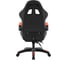 Кресло игровое DEFENDER Runa PRO черный/красный, PU, класс 2, подножка 64812 5