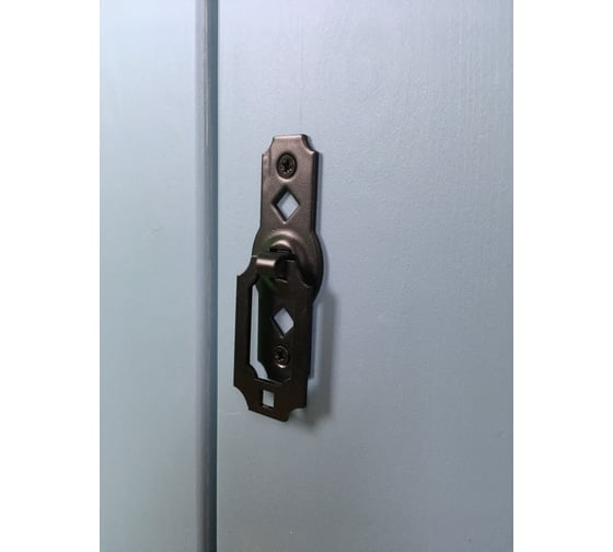 Мебельная ручка NOEZ Готика РВ-85-SL черный, матовый 25314