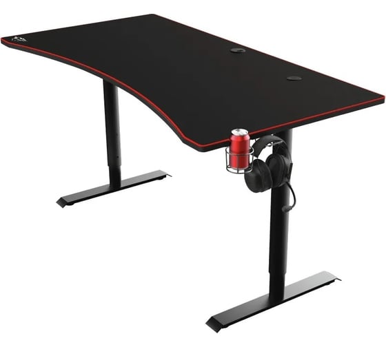 Игровой компьютерный стол Trust GXT 1190 Magnicus 23542 160x82 см, с беспроводным зарядным устройством Б0053011 1