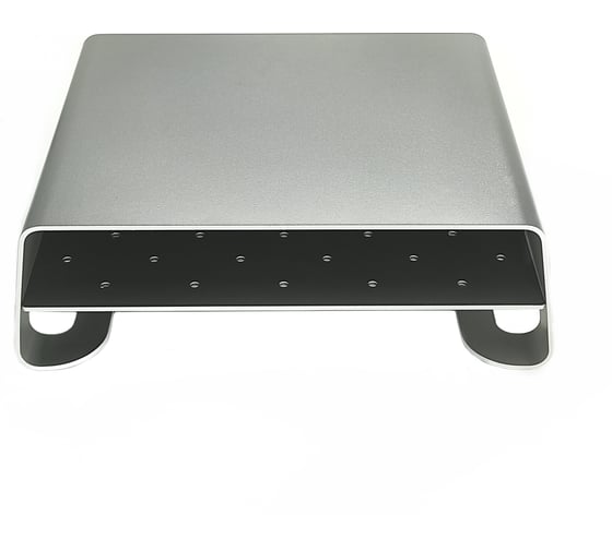 Алюминиевая подставка для мониторов и Mac EMBODIMENT серая EMB-MS-FS-G