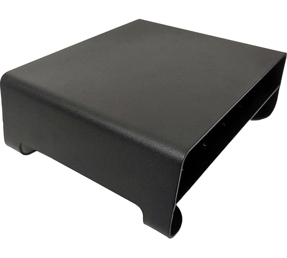 Алюминиевая подставка для мониторов и Mac EMBODIMENT черная EMB-MS-FS-B