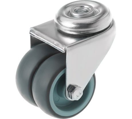 Сдвоенное мебельное колесо А5 SChnd 25 50 мм 1000133