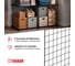 Сетка СМС НАЙДИ 35x35, 5 шт, черный муар SMS_35*35-55 3