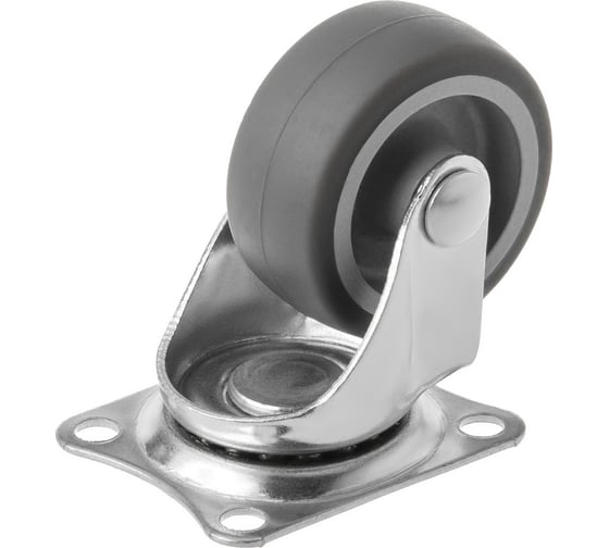 Мебельное колесо А5 поворотное 60038L (40 мм; 20 кг) 1005503